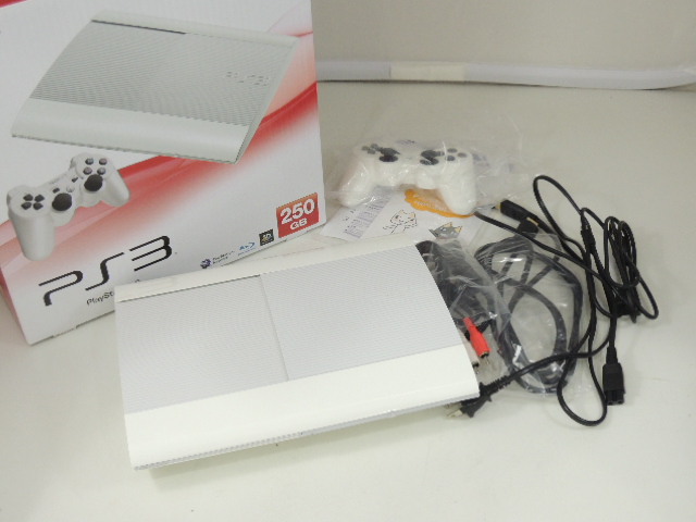 SONY ソニー PS3 プレイステーション3 CECH-4000B ホワイト 250GB 買い取りさせていただきました（京都松井山手店