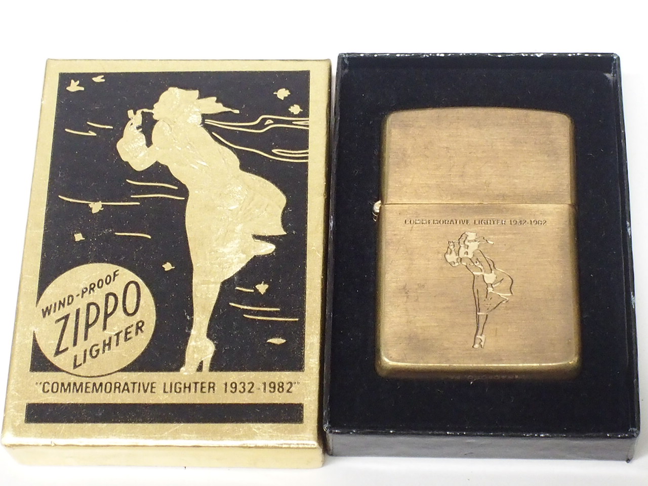 ジッポー Zippo ウィンディガール COMMEMORATIVE 1932-1985 買取りさせ 