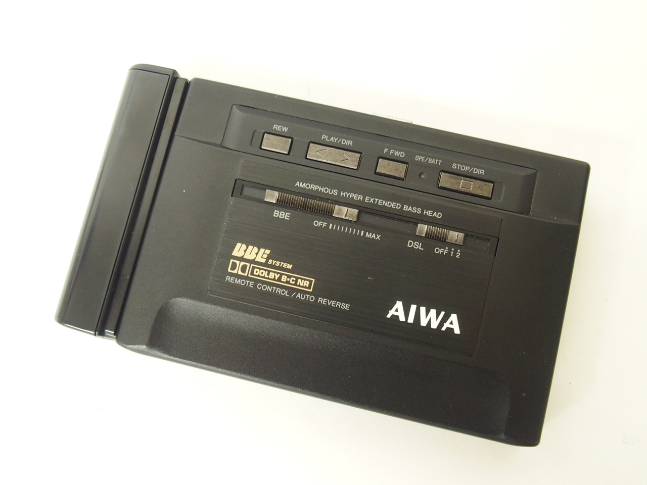 AIWA HS-PX50 カセットプレーヤー ジャンク 充電器/イヤホン/ソフト 