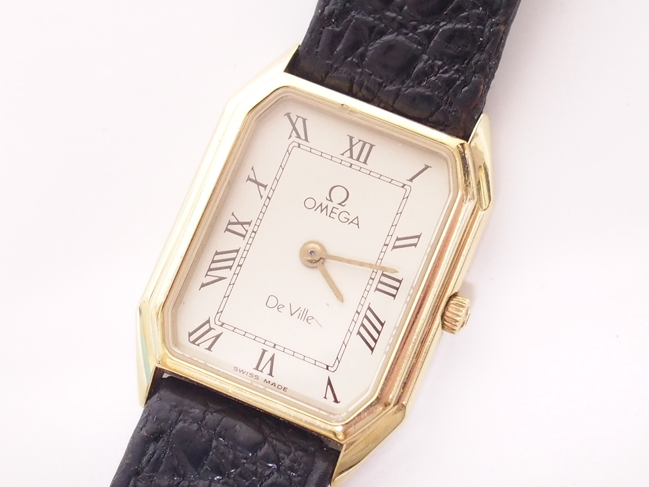オメガ デビル レディースクォーツ腕時計 ゴールド OMEGA DeVille 買取させて頂きました。リサイクルマート京都松井山手店｜買取実績
