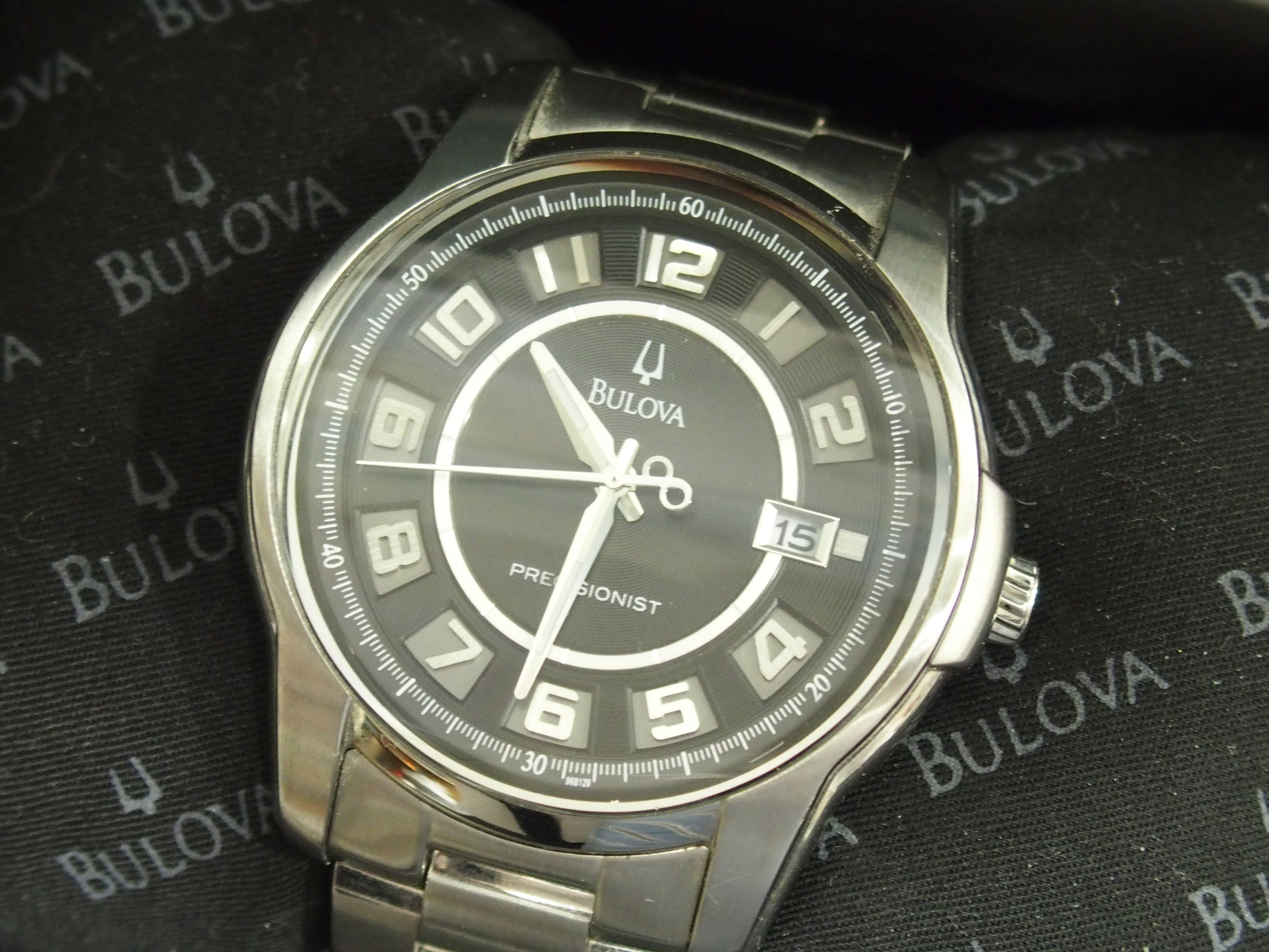 BULOVA PRECISIONIST ブローバ メンズ腕時計 96B129 買取りさせて頂きました（京都松井山手店）｜買取実績｜京都伏見