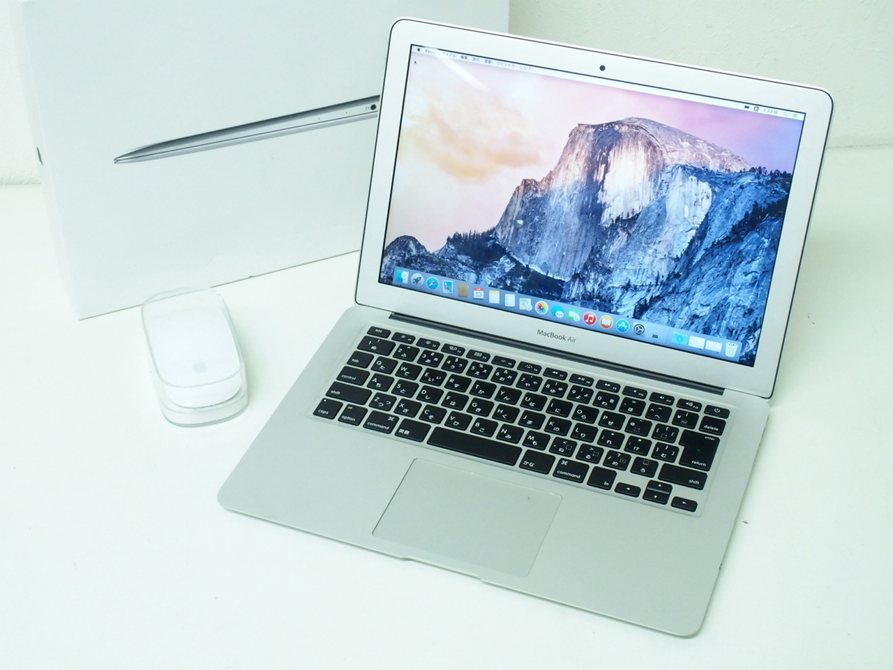 apple MacBook Air 13インチ Core i5 1.4GHz/8GB/256GB マウス付 買取りさせて頂きました（京都松井